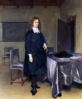 Terborch: fine arts, Terborch, Gerard (1617 - 1681), painting