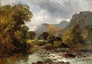 Mountainscape: fine arts, Whittaker, James William, (1828 -