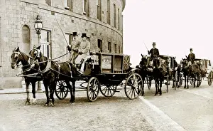 Carraige: A fine row of carriages
