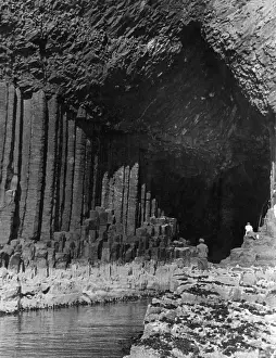 Stalactites: FINGAL'S CAVE
