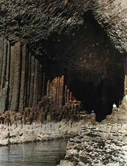 Stalactites: FINGAL'S CAVE