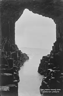 Bute: Fingal's Cave, Looking Out