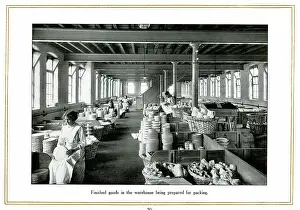 Finished: Finished goods in warehouse, Alfred Meakin