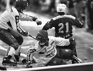 Norways: Finland vs Norway bandy match, 1989