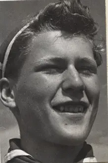 Skullcap: Finnish boy scout at camp