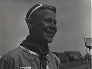Finn: Finnish boy scout at World Jamboree