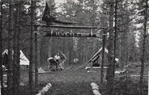 Finn: Finnish boy scouts at international camp, Kiljava