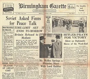 Brimingham: Finnish Peace Talks in Moscow