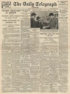 Sumner: Finnish Peace Talks in Moscow