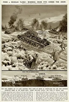 Vents: Finns v. Russian tanks by G. H. Davis