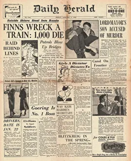 Finns: Finns wreck Soviet Troop Train