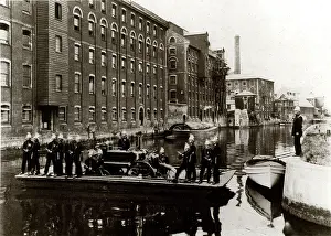 Norwich: Fire Brigade at Carrow Works, Norwich