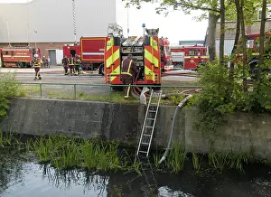 Fire at commercial premises, 2 Restmor Way, Sutton