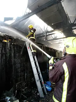 Walthamstow: Fire at commercial premises, Walthamstow