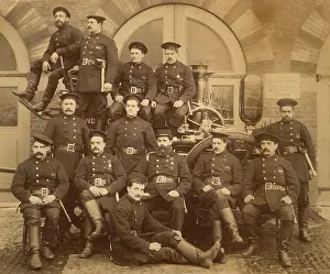 Burrows: The Fire Crew of the Westminster Fire Station