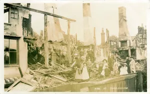 Framlingham: Fire Disaster, Framlingham, Suffolk
