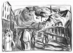 Munch: Fire, by Edvard Munch