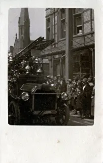Colwyn: Fire Engine, Colwyn Bay, Conwy - Clwyd