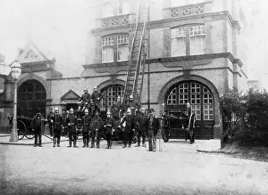 Bruce Castle Museum: Fire Fighters at Tottenham Lane Fire Station