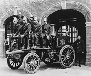 Bruce Castle Museum: Fire Fighting - Merry Weather Fire Engine