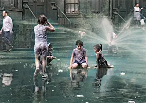 Playground: Fire Hydrant Street Play NYC 1969