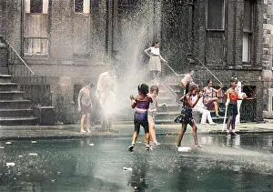 Playground: Fire Hydrant Street Play NYC 1969