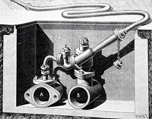 Delivered: Fire hydrant. Water delivered under high pressure