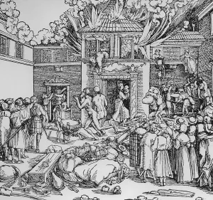 Catastrophic: Fire in a late medieval house