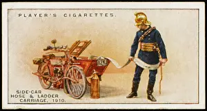 Reported: FIRE MOTOR-CYCLE/SIDECAR