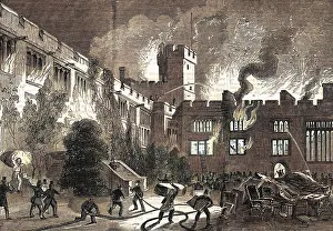 Aflame: Fire at Naworth Castle