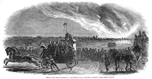 Spectating: Fire near Nine Elms, Battersea 1847