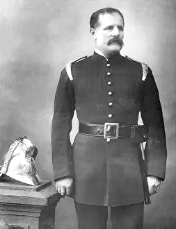 Seton: Fire officer in studio photograph
