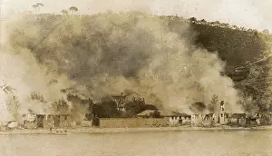 Izmir: Fire in the outskirts of Izmir, Turkey
