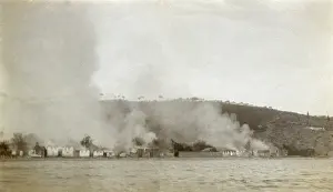Izmir: Fire in the outskirts of Izmir, Turkey