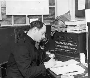 Switchboard: Fire service switchboard WWII