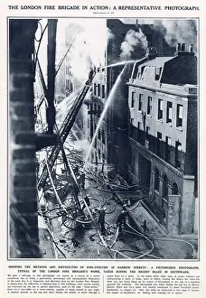 Tackling: Fire in Southwark, London 1926
