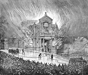 Blaze: Fire at Theatre Royal, Exeter 1887