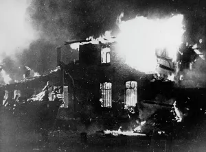 Trainstation: Fire at a trainstation