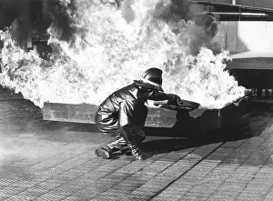 Minimise: Fire uniform heat tests at Lambeth HQ