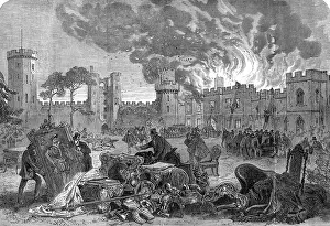Valuables: The fire at Warwick Castle