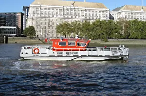 Fireboats: Fireboat Fire-Dart, River Thames