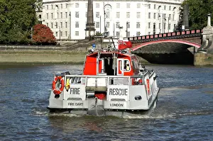 Fireboats: Fireboat Fire-Dart, River Thames
