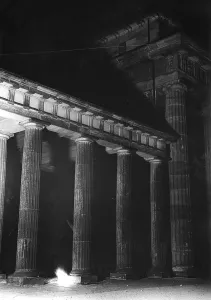Incendiary: Firebomb under the Brandenburg Gate in Berlin, 1940