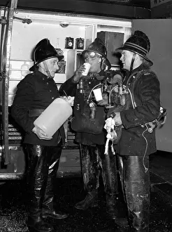 Waterproofs: Firefighters in breathing apparatus