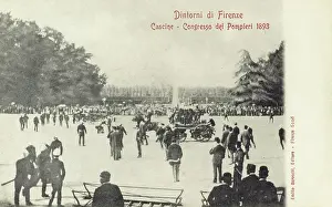 Cascine: Firefighters Congress in Florence