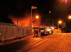 Sidings: Firefighters respond to a fire, East London
