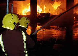 Uxbridge: Firefighters at scene of 15 pump fire in Uxbridge