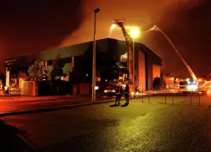 Uxbridge: Firefighters at scene of 15 pump fire in Uxbridge