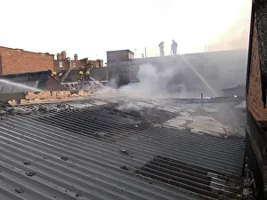 Coleridge: Firefighters at scene of commercial premises fire