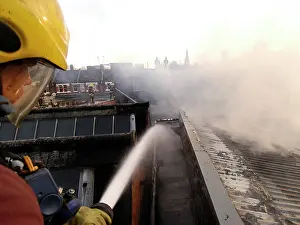 Coleridge: Firefighters at scene of commercial premises fire